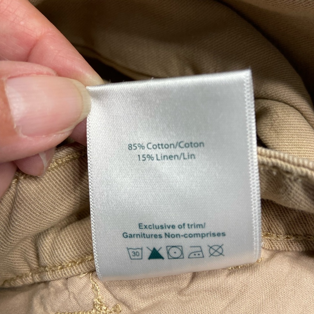 Jag Jeans Women’s Flat-Front Shorts — Olive, Rust, and Tan - Picture 6 of 6